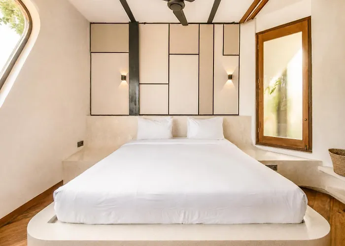Modern 1-br Loft With Art Deco Vibe Shared Pool Hotel Canggu (Bali)